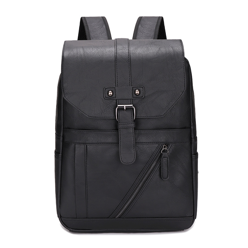 Leather Work Rucksack Mens - حقيبة ظهر جلدية مطبوعة عالية الجودة