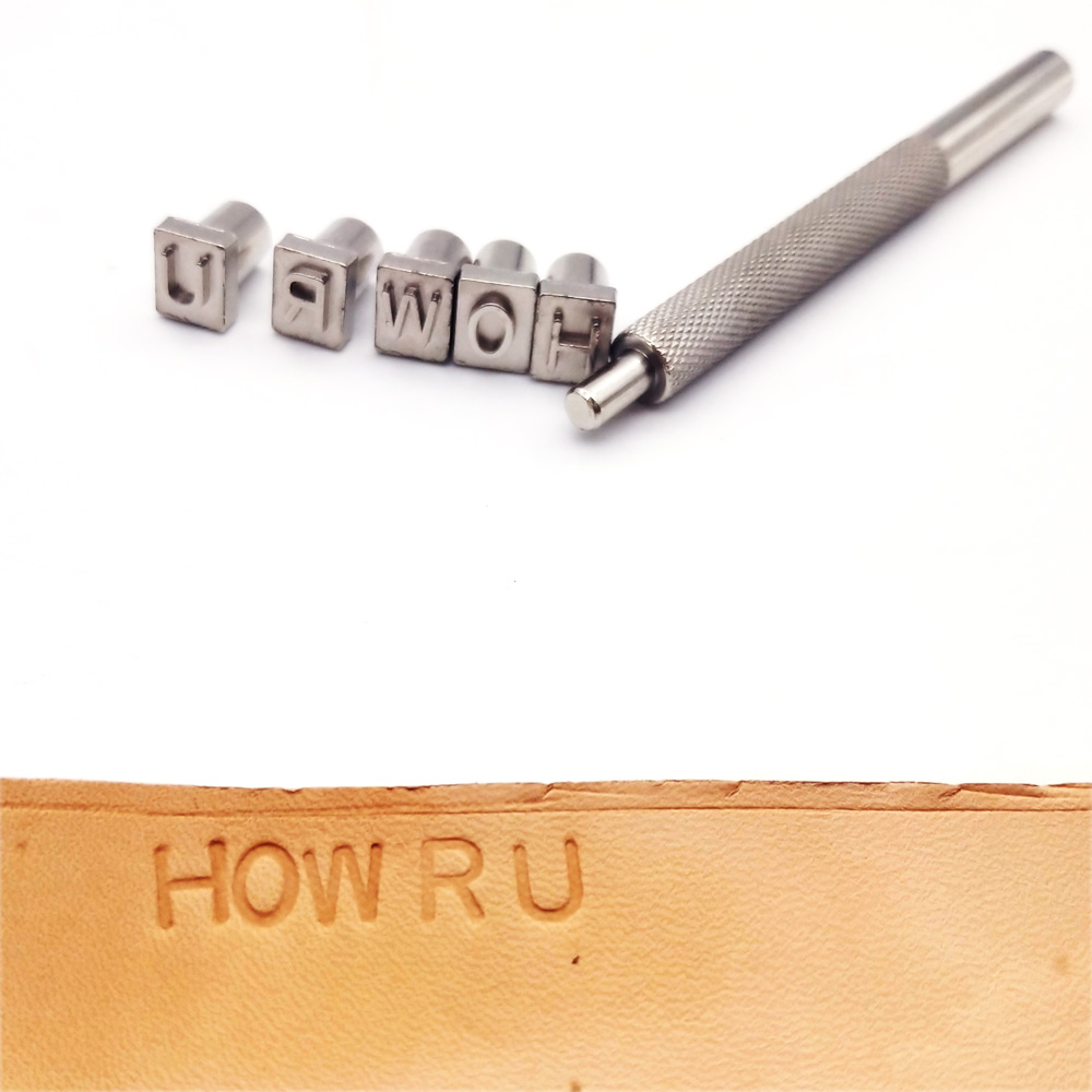 Leather Stamp Set - طوابع معدنية مجموعة ختم يموت أداة