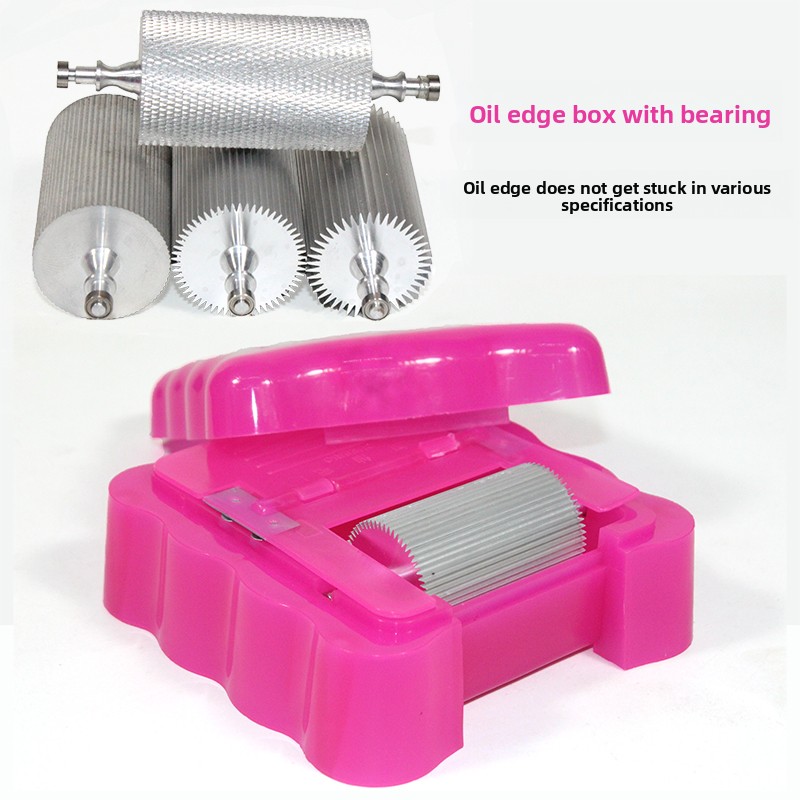 Leather Stamp Set - أداة تزييت الحواف بمواصفات متنوعة، مكشطة