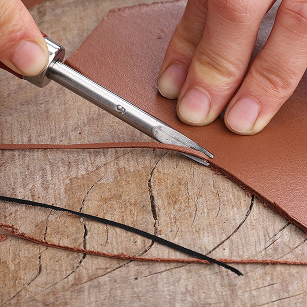 Leatherwork Edge Beveler - 1/5 قطعة مجموعات حزمة الجلود حافة