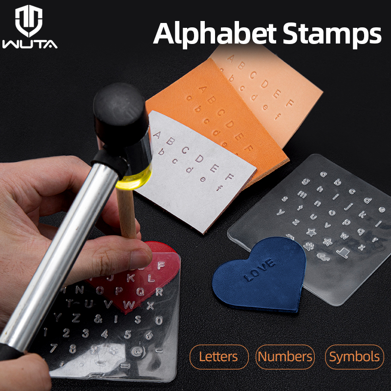 Leather Stamp Set - WUTA 3 قطعة ختم الجلود رأس