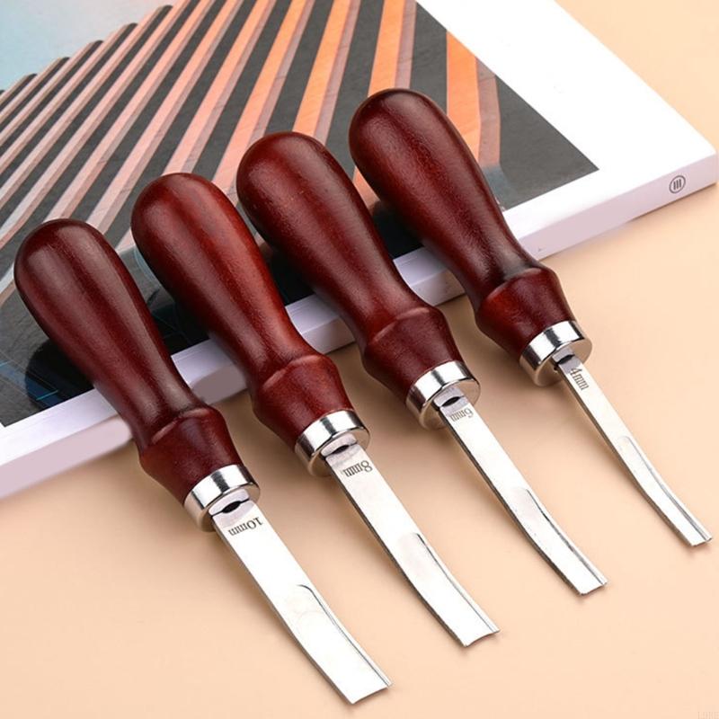 Leatherwork Edge Beveler - L9BE 4/6/8/10 مللي متر حواف جلدية