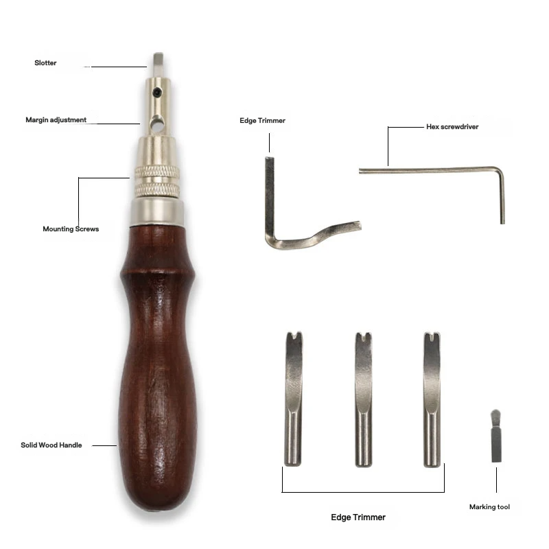 أداة متعددة الوظائف 7 في 1 لمع - مراجعة Leatherwork Edge Beveler وسعره