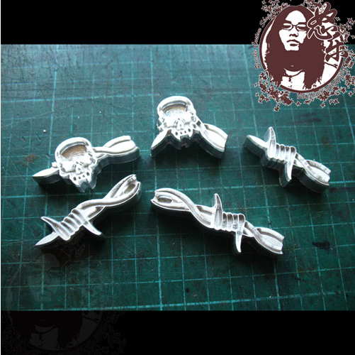 5 قطعة/المجموعة الجمجمة نمط ال - مراجعة Leather Stamp Set وسعره