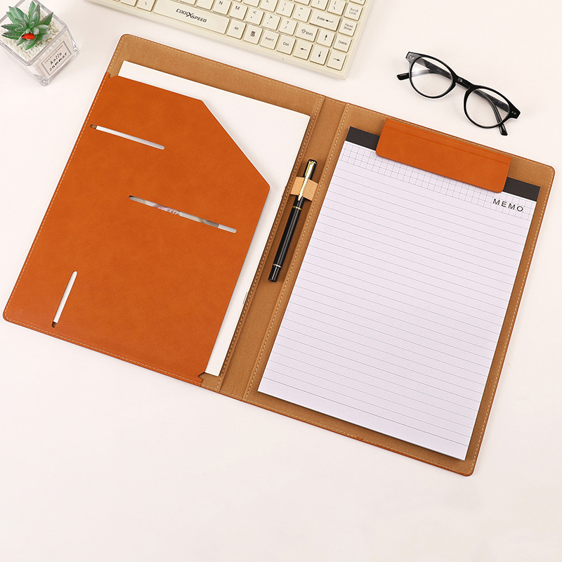 حافظة كتابة مع إغلاق مجلد أعما - مراجعة Leather Work Folder وسعره