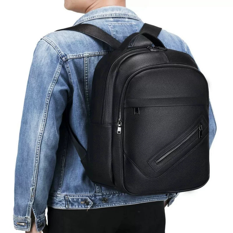 حقيبة ظهر للكمبيوتر المحمول من - مراجعة Leather Work Rucksack Mens وسعره
