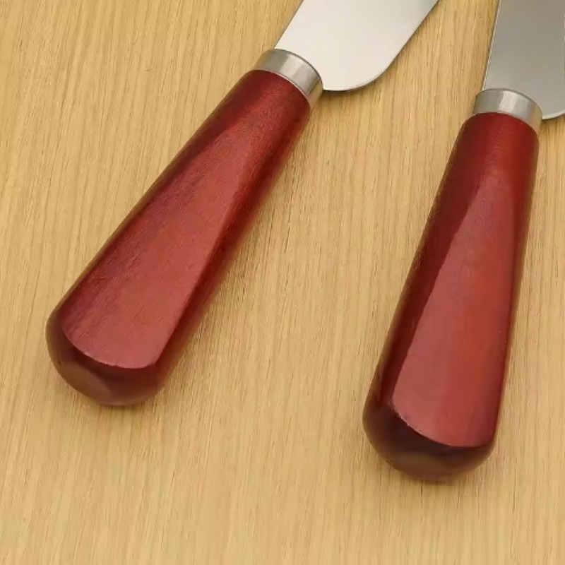 سكين تقطيع الجلد بمقبض خشبي، أ - مراجعة Leatherwork Beginner وسعره