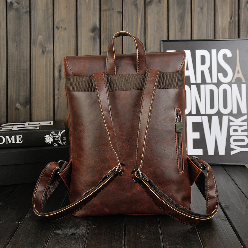 حقيبة ظهر جلدية كلاسيكية للرجا - مراجعة Leather Work Rucksack Mens وسعره
