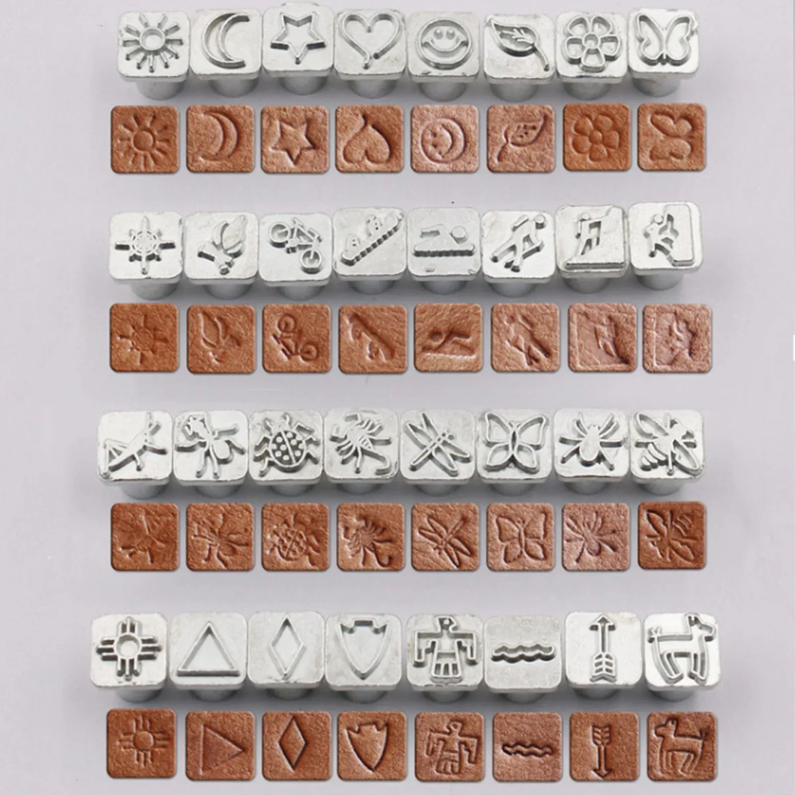 مجموعة لكمة الطوابع الجلدية ال - مراجعة Leather Stamp Set وسعره