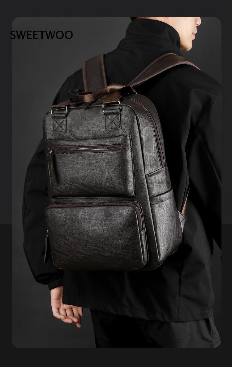 حقيبة ظهر رجالية من الجلد الصن - مراجعة Leather Work Rucksack Mens وسعره