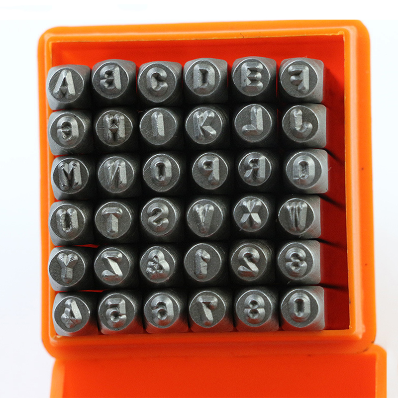 36 قطعة لكمة الفولاذ المقاوم ل - مراجعة Leather Stamp Set وسعره