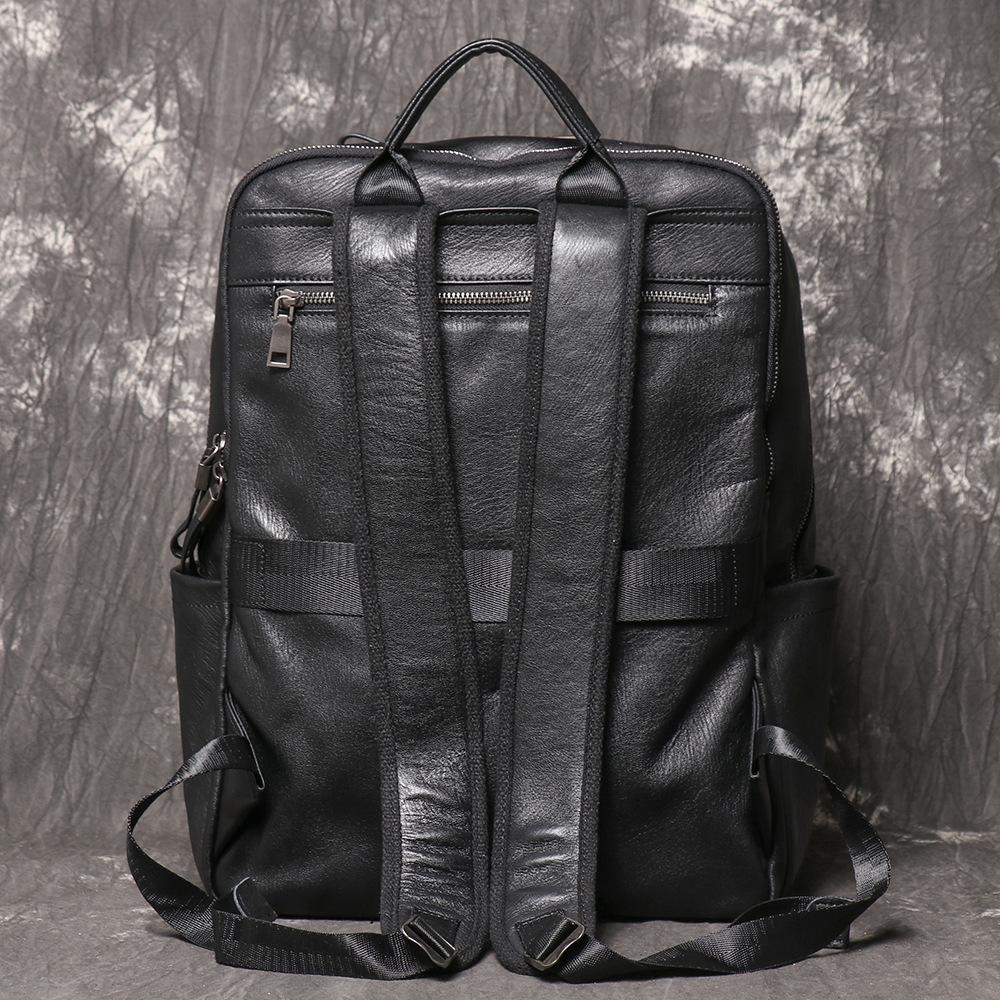 حقيبة ظهر من الجلد الطبيعي الأ - مراجعة Leather Work Rucksack Mens وسعره