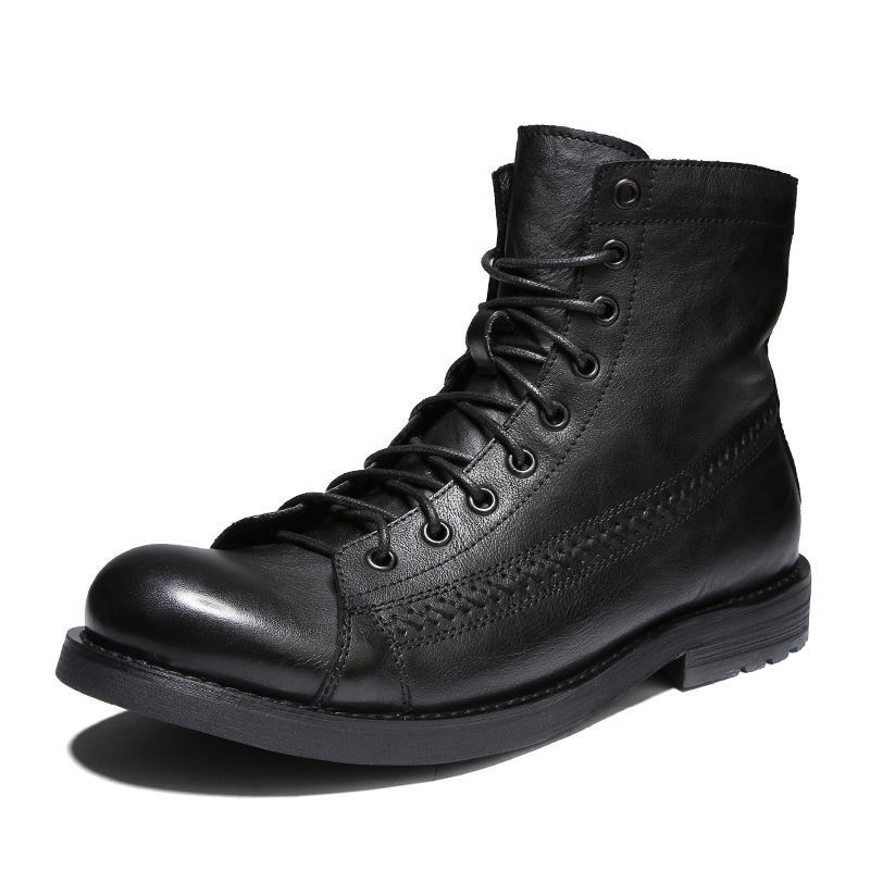 أحذية رجالية للكاحل موديل 2026 - مراجعة Leather Work Fabric وسعره