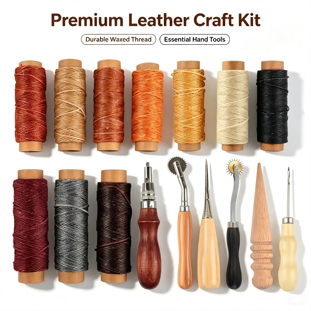 مجموعة أدوات كاملة لعمل الجلد  - مراجعة Leatherwork Beginner Tools وسعره