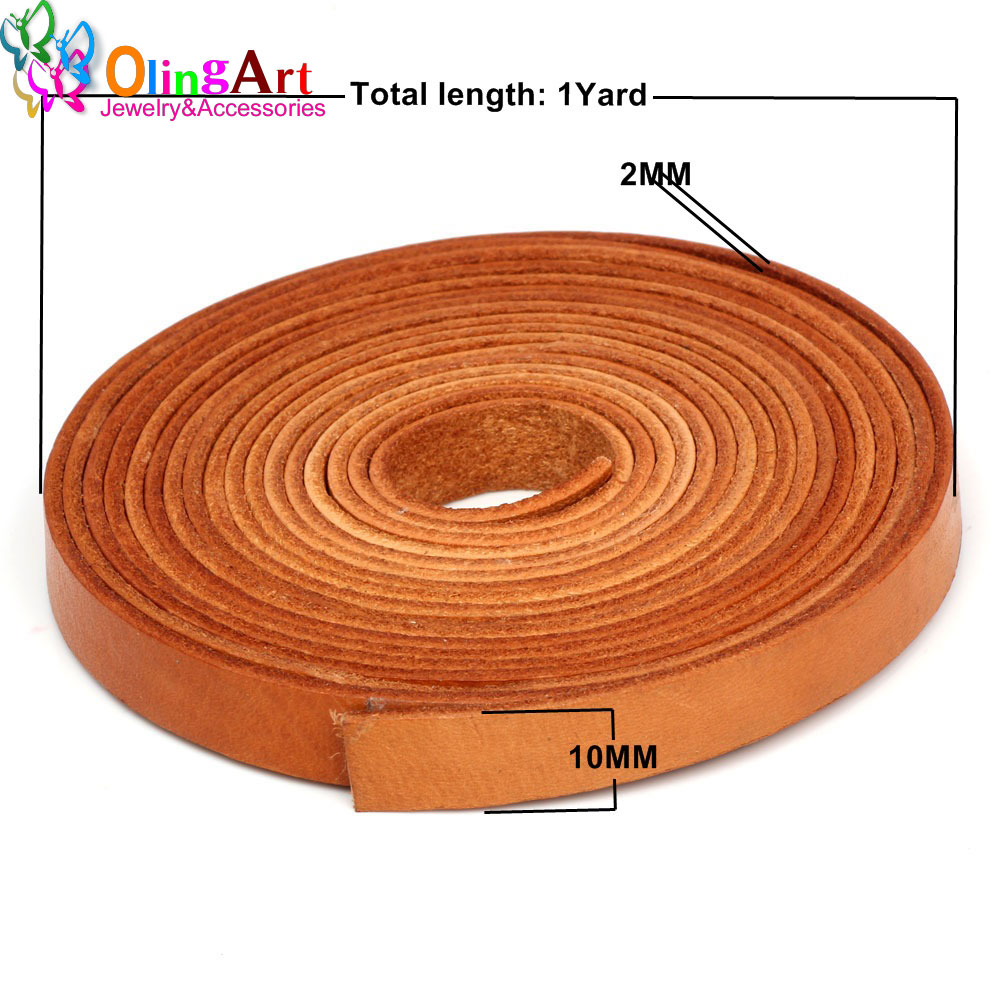 OlingArt 10*2 مللي متر 1 ياردة - مراجعة Leatherwork Beginner وسعره