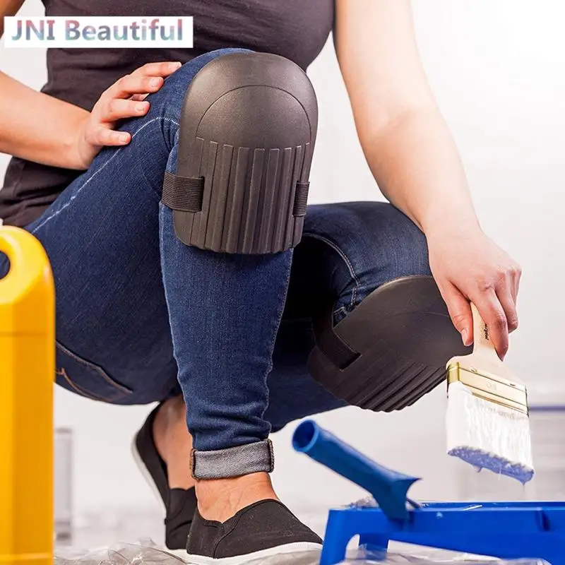 وسادات ركبة لعامل البلاط - حما - مراجعة Leather Work Knee Pads وسعره