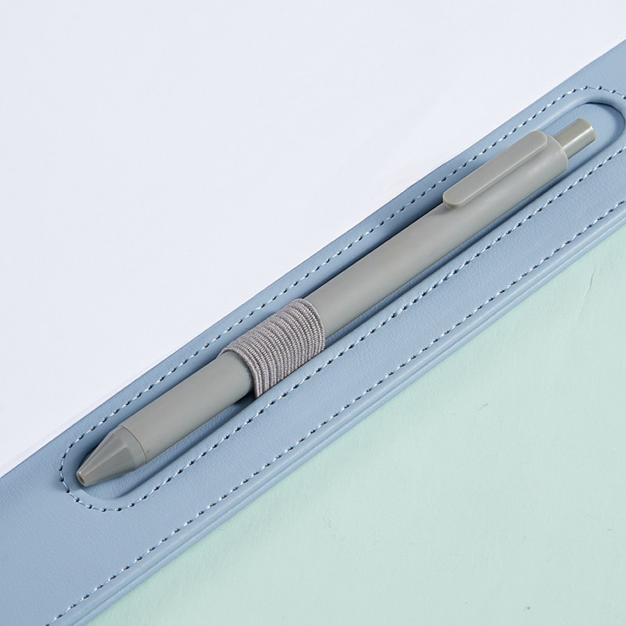 مشبك كتابة جلدي A4، ملف أعمال، - مراجعة Leather Work Folder وسعره