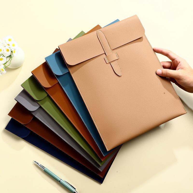 حقيبة مستندات جلدية عمودية فاخ - مراجعة Leather Work Folder وسعره