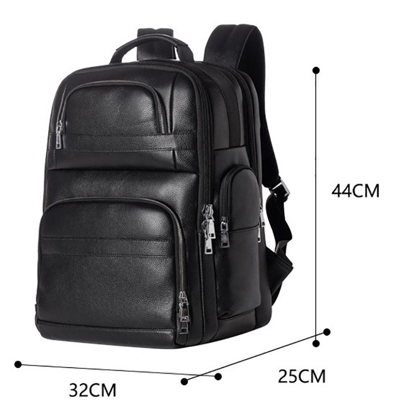 حقيبة الظهر من الجلد الطبيعي م - مراجعة Leather Work Rucksack Mens وسعره