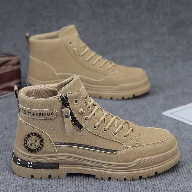 الرجال الرجعية عالية أعلى أحذي - مراجعة Leather Work Boots وسعره