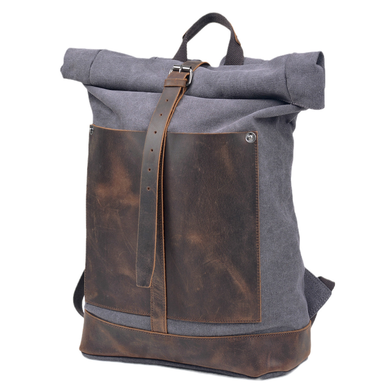 حقيبة ظهر رجالية من القماش الم - مراجعة Leather Work Rucksack Mens وسعره