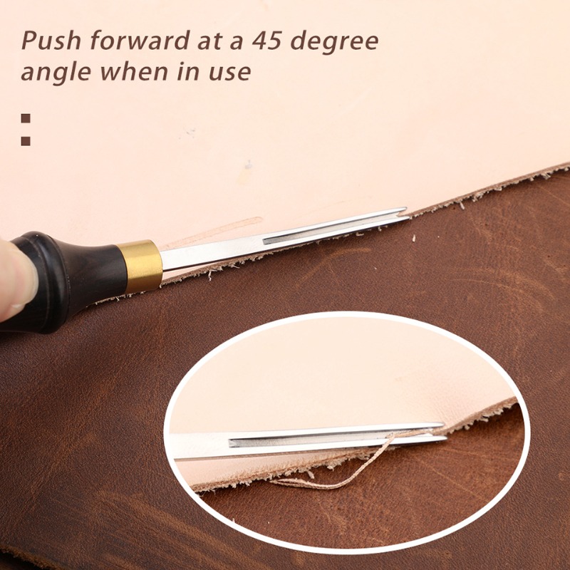 أداة تشذيب حواف الجلد الاحتراف - مراجعة Leatherwork Edge Beveler وسعره