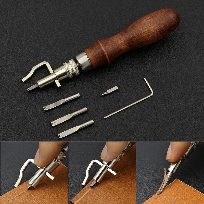 أداة تجعيد وتشطيب حواف الجلد 7 - مراجعة Leatherwork Edge Beveler وسعره