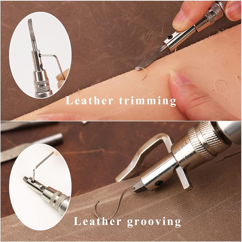 أداة تجعيد وتشطيب حواف الجلد 7 - مراجعة Leatherwork Edge Beveler وسعره