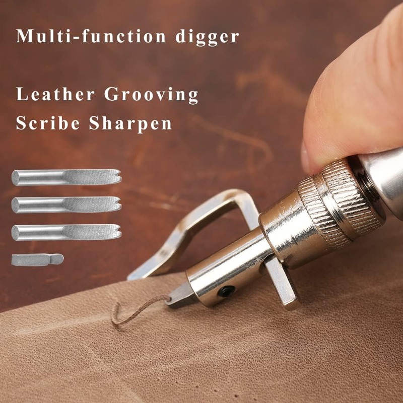 أداة تجعيد وتشطيب حواف الجلد 7 - مراجعة Leatherwork Edge Beveler وسعره
