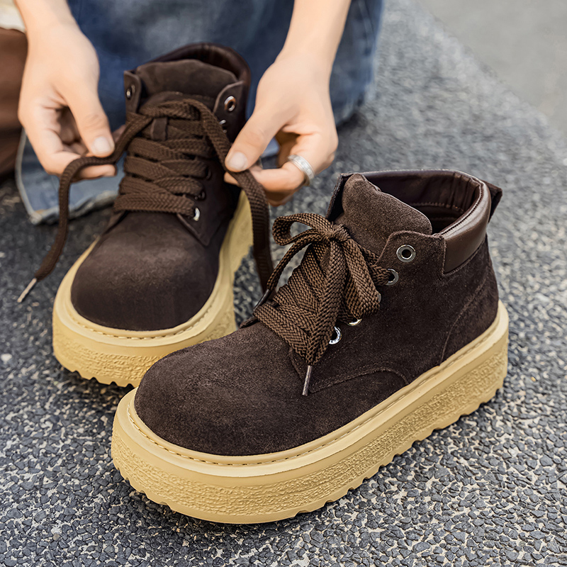 أحذية رجالية عالية الجودة من ج - مراجعة Leather Work Boots وسعره