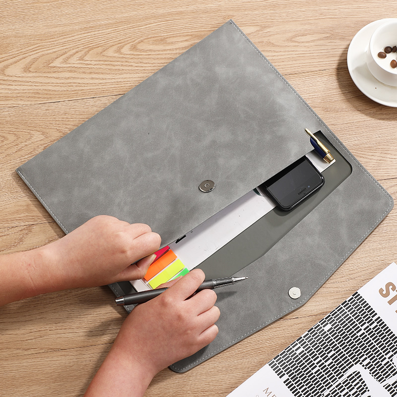 حقيبة مستندات A4 من الجلد الصن - مراجعة Leather Work Folder وسعره