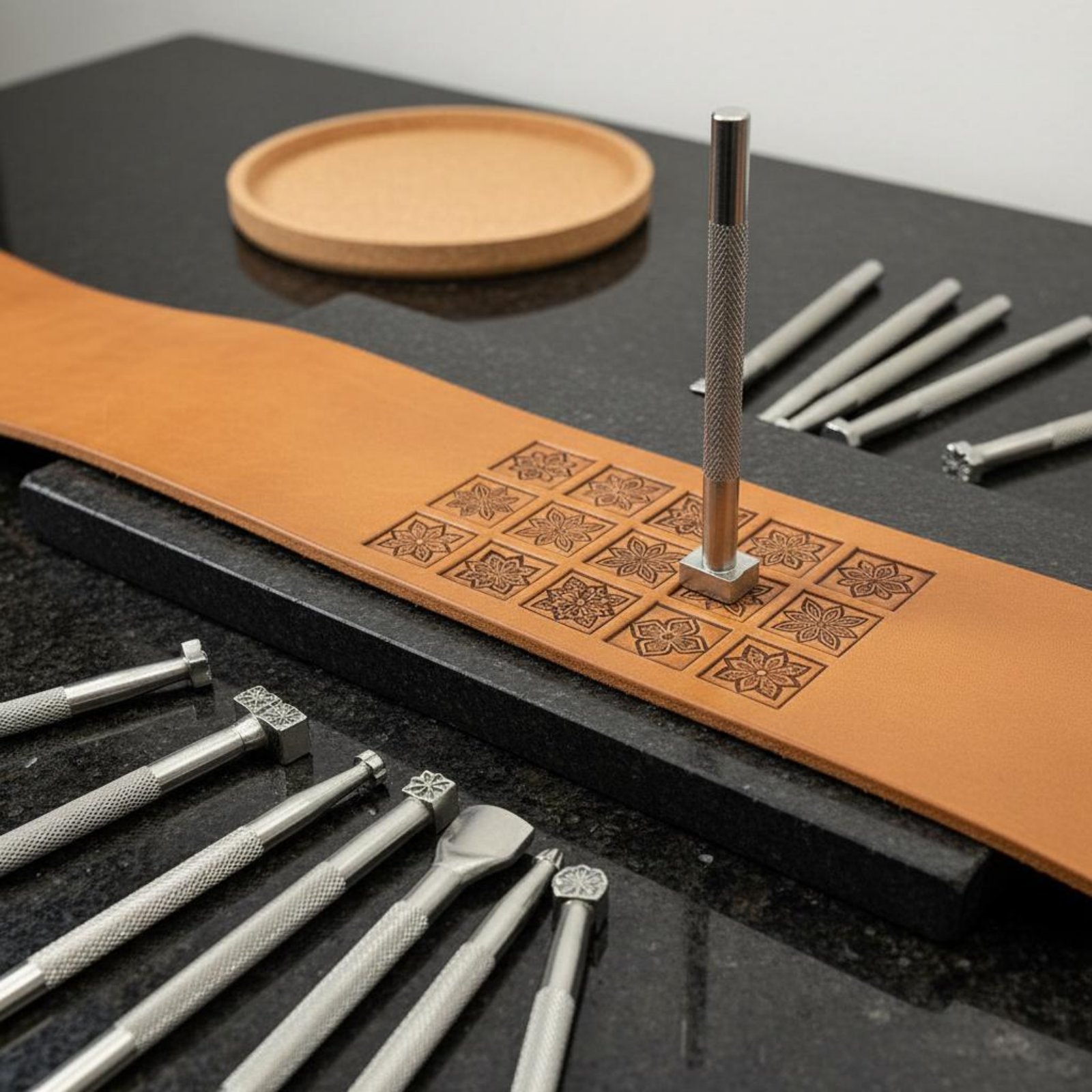 مجموعة أدوات ختم الجلد 20 قطعة - مراجعة Leather Stamp Set وسعره
