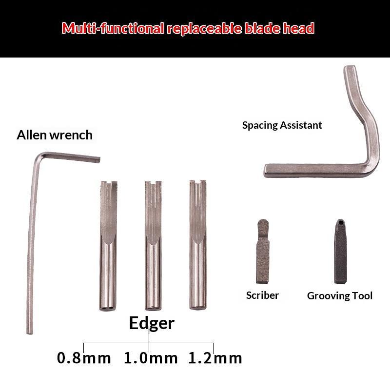 أداة تشكيل الجلد 7 في 1، أدوات - مراجعة Leatherwork Edge Beveler وسعره