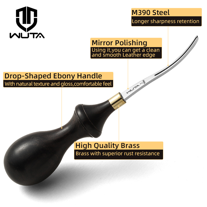 أداة تشكيل حواف الجلد WUTA PRO - مراجعة Leatherwork Edge Beveler وسعره