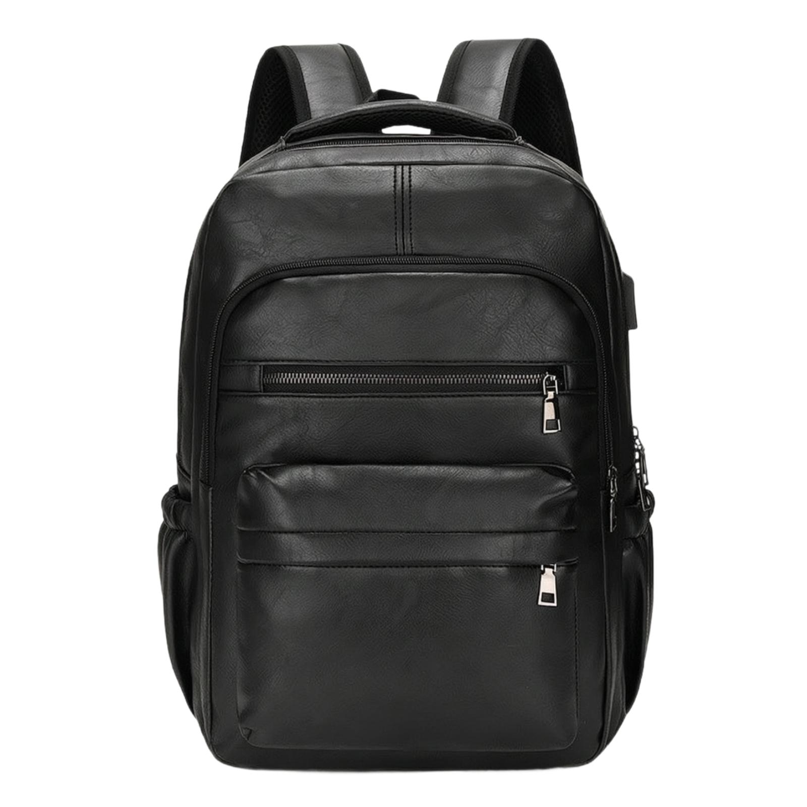 حقيبة ظهر رجالية مقاومة للماء  - مراجعة Leather Work Rucksack Mens وسعره