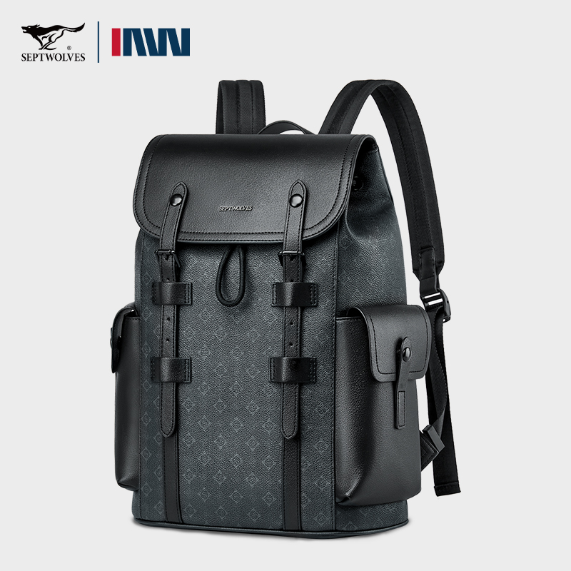 حقيبة ظهر جلدية مطبوعة عالية ا - مراجعة Leather Work Rucksack Mens وسعره
